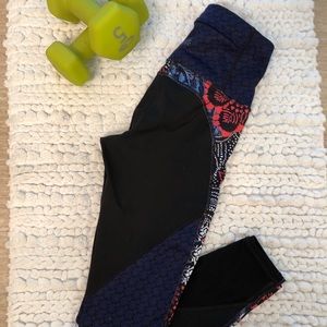 Athleta Patterned Workout Tights